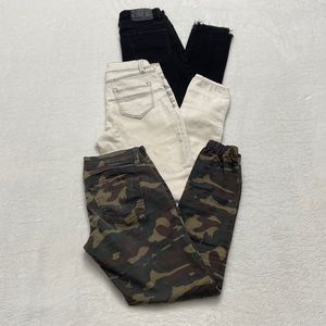 BUNDLE of THREE PAIRS of JEANS